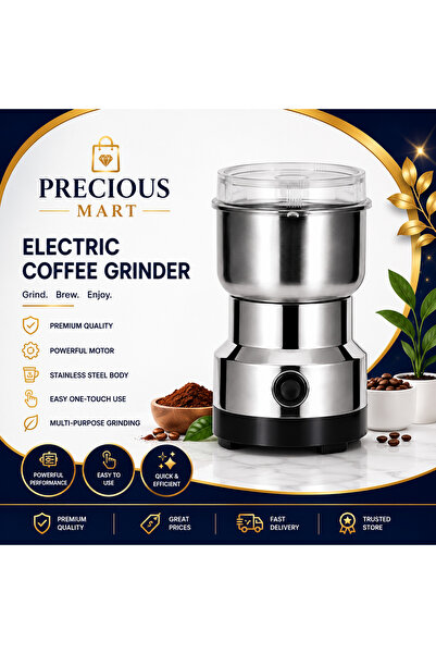 Generic Electric Spice Grinder - Coffee Grinder - Portable Stainless Steel 30...