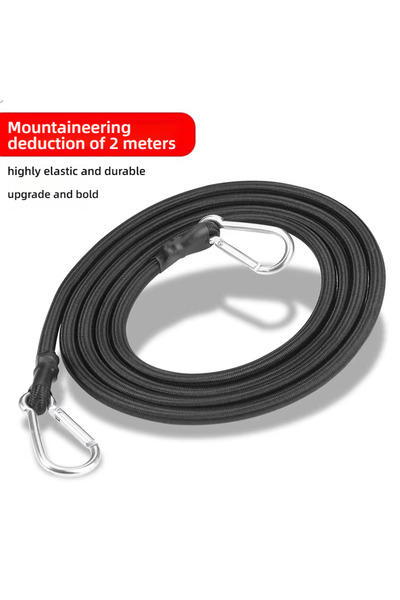 Choice5 2m 2pc 1pc 1m/2m/3m/4m Stretch Elastic Ropes 8MM Bungee Cords With Ho...