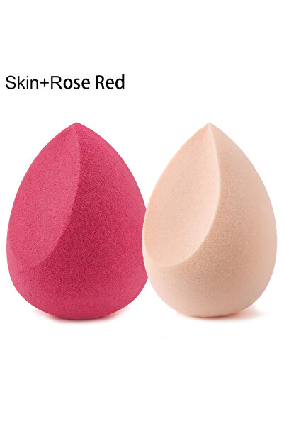 Choice18 2pcs Rose red Skin 20/5/1pcs Makeup Sponge Concealer Smooth Cosmetic...