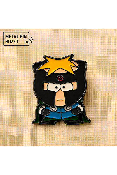 DREAMIOGIFTANDBOX South Park Butters Stotch Profesör Kaos Metal Rozet Pin Bro...