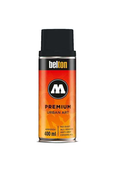 Molotow Belton Premium Sprey Boya 400 ml Deep Black 221
