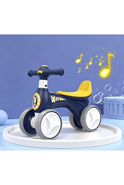 happyworld2026 Bicicleta fara pedale copii 1 – 3 ani cu 4 roti, lumini, muzic...