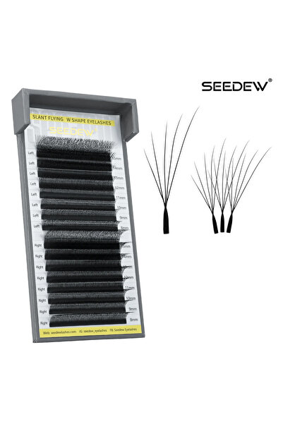 Choice1 MIX8-15mm 0.07mm D Flying 5D SEEDEW Air Serie Fox 5D Eyelash Extensio...