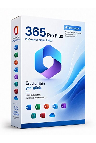 Yıldızan Office365 Professional Plus Dijital Lisans Üyeliği 5 Cihaz Kullanım ...