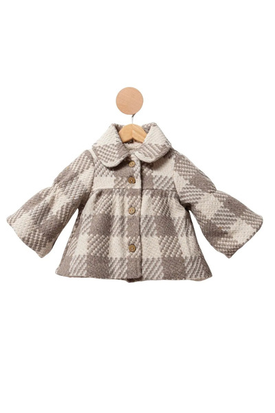 HAUSEkids 9-24 Months Winter Grace Baby Girl Coat-Latte