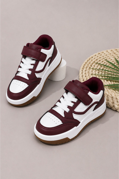MARCO CASSANİ Çocuk Unisex Günlük Ayakkabı Bağcıklı ve Cırt Cırtlı Sneaker