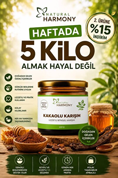 Natural Harmony Pekmez Arı Sütü Bal Bitkisel Vitaminli macun 240 gr İştah açı...