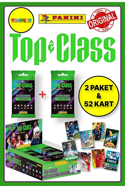TOYFEST Panini Fifa Top Class 2024 - Fat Pack & 2 Pack Football Cards + 4 Hol...