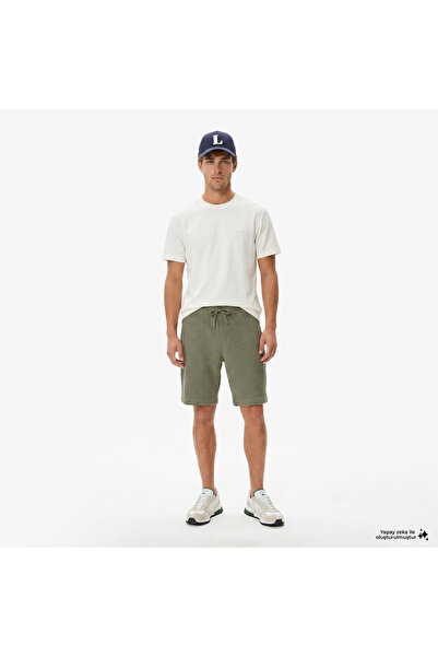 Lacoste Erkek Relaxed Fit Haki Bermuda Şort
