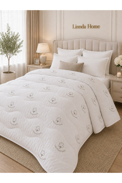 Linnda Home Single Person Cloud Comfort Cotton Quilt Cotton Lightweight Breat...