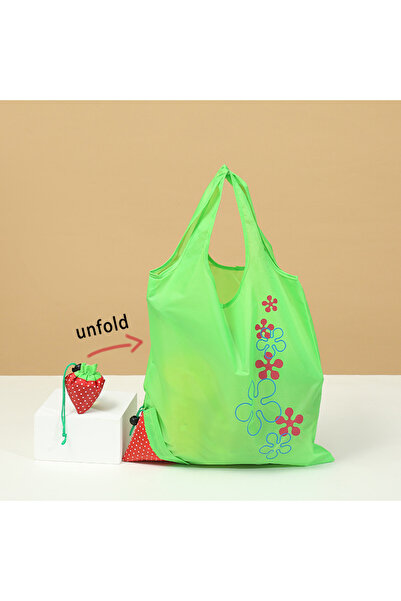 Choice5 1PC-g Foldable Shopping Bag Convenient Carry Bag Reusable Storage Poc...