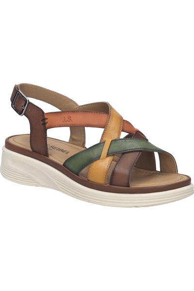Josef Seibel Sevran 07 |   Sandalen für Damen |   grün