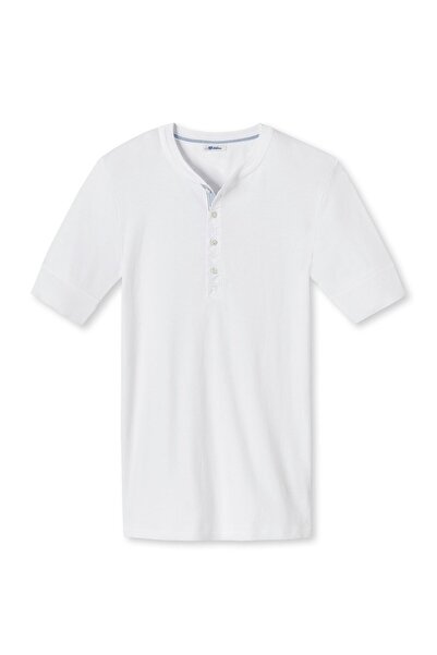 Schiesser Revival Herren Shirt - 1/2 Arm, Kurzarm Unterhemd, Karl-Heinz