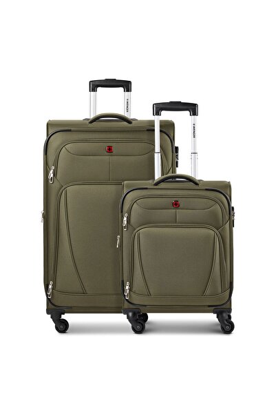 Wenger Beaumont 4-Rollen Kofferset S+L mit Dehnfalte