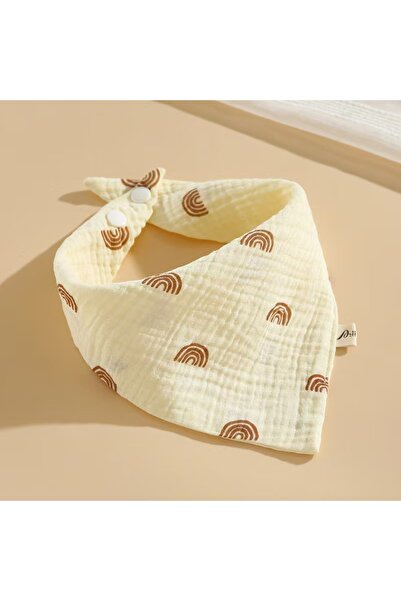 choice2 Little Rainbow 3 Pieces of Baby Bibs, Cute Cartoon Patterns, Pure Cot...