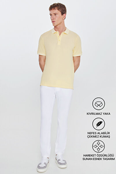 AC&Co / Altınyıldız Classics Tricou pentru bărbați din țesătură de bumbac, ca...