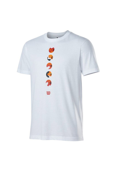Wilson Y TOKYO 2021 TECH TEE WRA811301-WH Λευκό