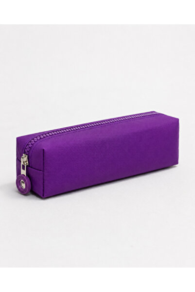 KAFF 01106 Purple Crinkle Fabric Unisex Single Compartment Water Resistant Fi...