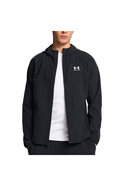 Under Armour RIVAL WVN Αντιανεμικό 1390149-001 Μαύρο XL