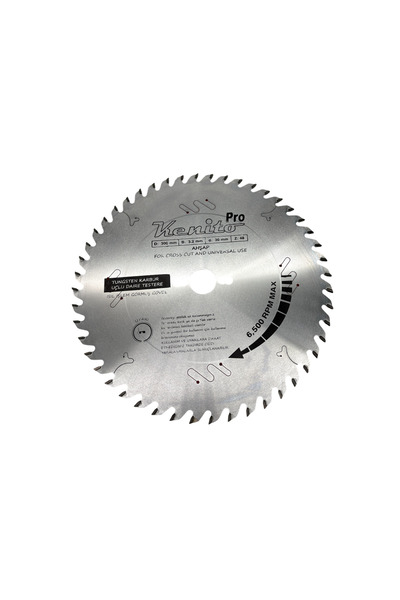 Daire Testere (AHŞAP) 300x30x3.2x2.2mm 48 Diş