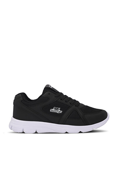 Slazenger حذاء نسائي جديد من Pera Sneaker باللون الأسود / الأبيض موديل 440583