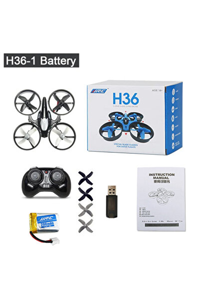 Choice1 H36-Grey jjrc H36 Mini Drone 3D Flip Headless Mode Drones Air Pressur...
