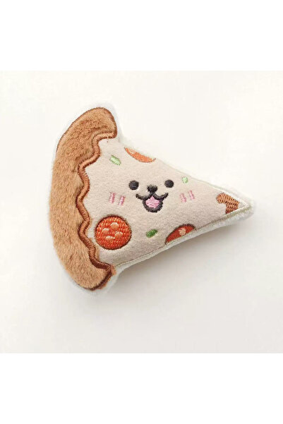 Choice1 Pizza Plush Squeaky Dog Toys for Small Breeds, Teeth Cleaning Chew To...