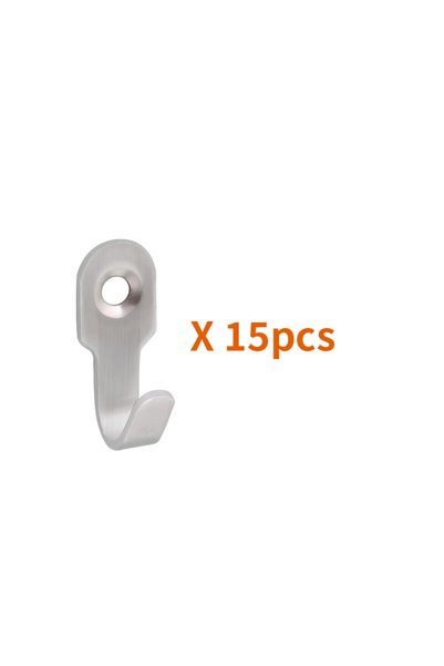 Choice 15pcs 15/30/50pcs J-Shaped Hooks, Wall Mounted Mini Hooks, for Hanging...