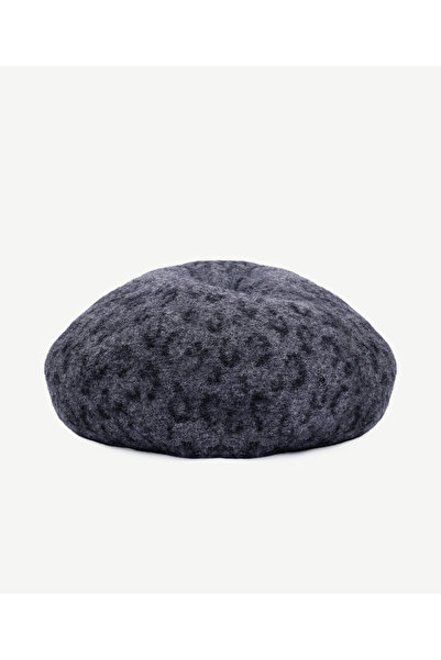 Yargıcı Wool Blend Leopard Print Hat