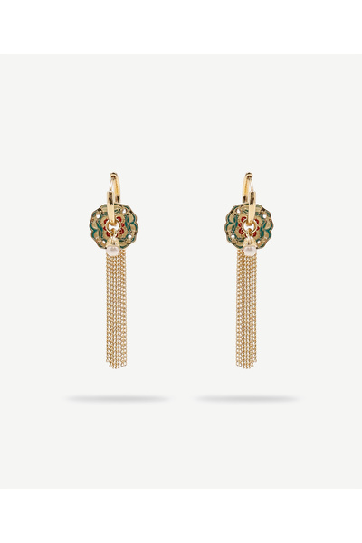 Yargıcı Hoop Earrings with Removable Accessories