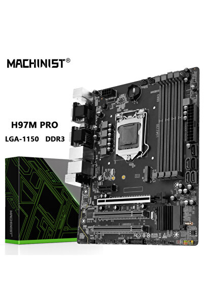 Choice Motherboards MACHINIST H97M PRO Motherboard Support LGA 1150 Intel Cor...