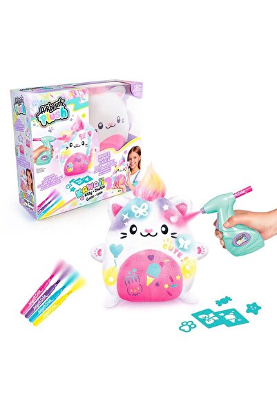 Sunman 45574 SUN-CNL-HOBİ SET AIRBRUSH PELUŞ KAWAII KITTY