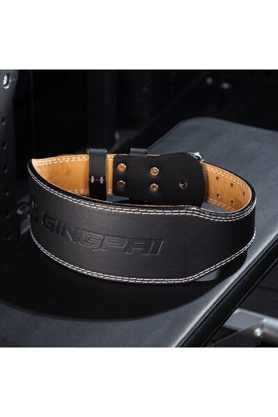 Choice XL NL 10cm Black 10cm Width Fitness Leather Belt Squat Hard Pull Waist...