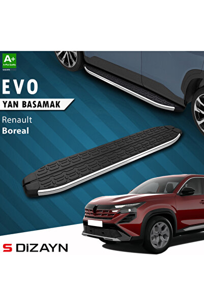 S Dizayn S-Dizayn Renault Boreal Evo Krom Yan Basamak 183 Cm 2025 Üzeri A+ Ka...