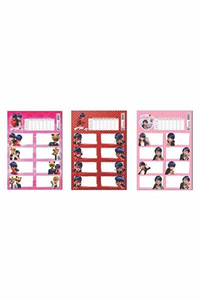 KESKİN COLOR Etichetă școlară Lady Bug - Set de 3 programe de cursuri: Sharp ...