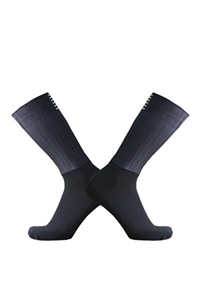 Choice RABU-048-black Pro Team Aero Cycling Socks Anti Slip Seamless Silicone...
