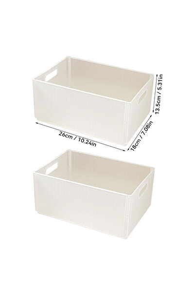 Choice11 WORTHBUY Transparent M 2pcs WORTHBUY Multi-functional Foldable Plast...
