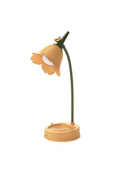 Choice yellow Flower LED Desk Lamp Student Bedroom Room Lighting Touch Readin...