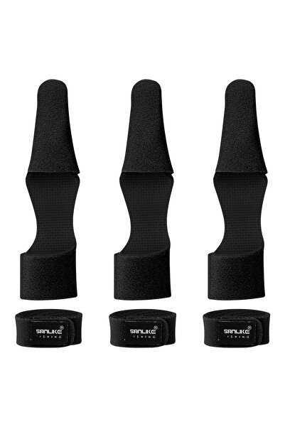 Choice black SANLIKE 6pcs Fishing Rod Protective Sleeve Set Reusable Elastic ...