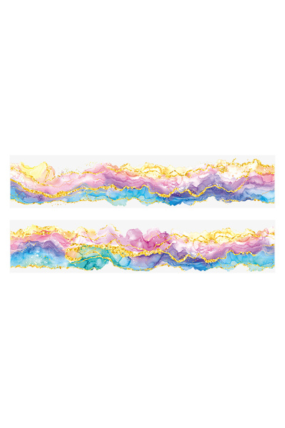 Choice1 3 Tape 35mm*2m Watercolour Swoosh Hot Stamping Tape Handbook Statione...