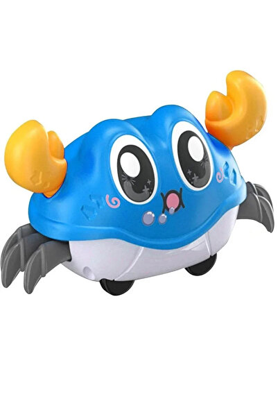 Choice Blue Double Force Walking Crawling Crab Tummy Time Baby Sensory Toys I...