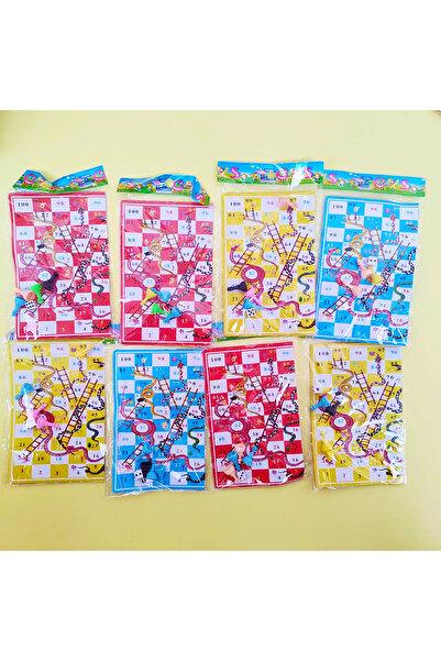 Choice 12pcs 12PC Snake Ladder Paper Portable Flying Board Game Kids Birthday...