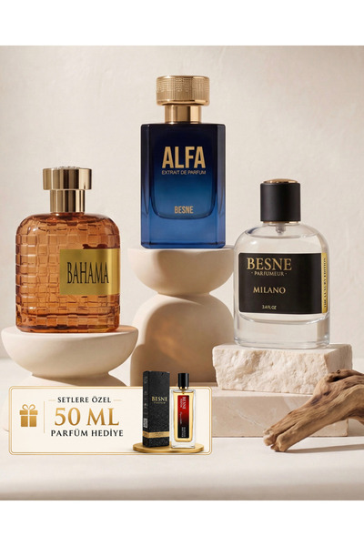 besneparfum Besne Parfüm Alfa Bahama Milano Niche Set