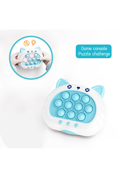 Choice1 77-23A 3 Colors 1 pcs Electronic Pop Quick Push Bubbles Game Machine ...