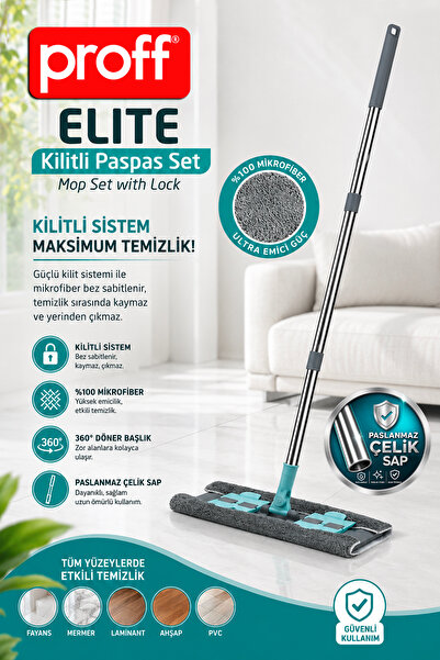Proff Elite Mandallı Mop