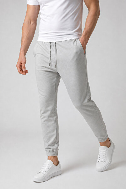 Bravie Men's Jogger Track Pants Gray 1013