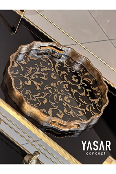 YASAR CONCEPT Virelia Decorative Tray 40X40 cm