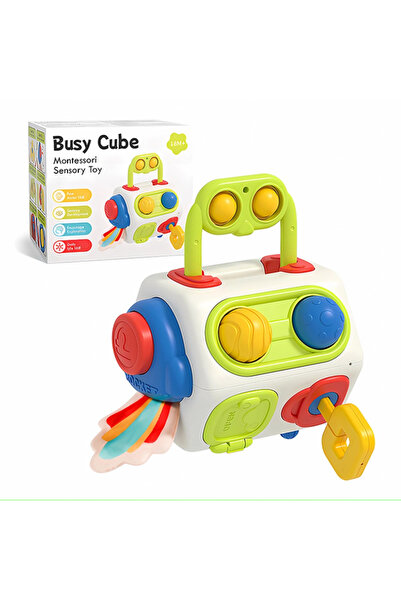 Choice Full Set Montessori Busy Cube For Toddlers Baby Learning Educational T...