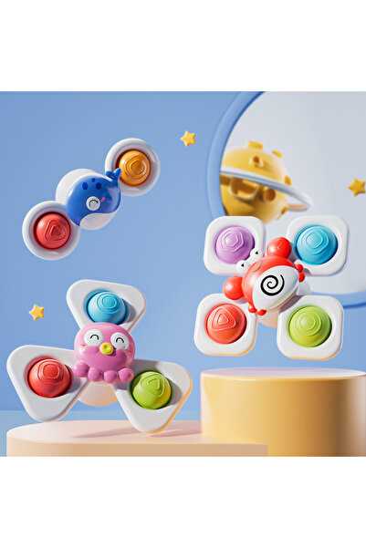Choice Ocean Cartoon spinning toy insect ocean-themed bath toy stress relief toy