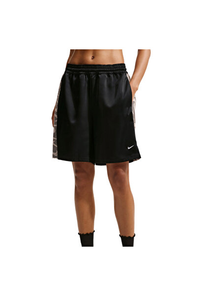 Nike W NK CHILL WVN LACE SHORT IM8385-010 Μαύρο